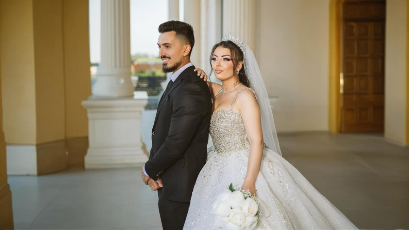 Hochzeitsfoto von Leon und Sophie