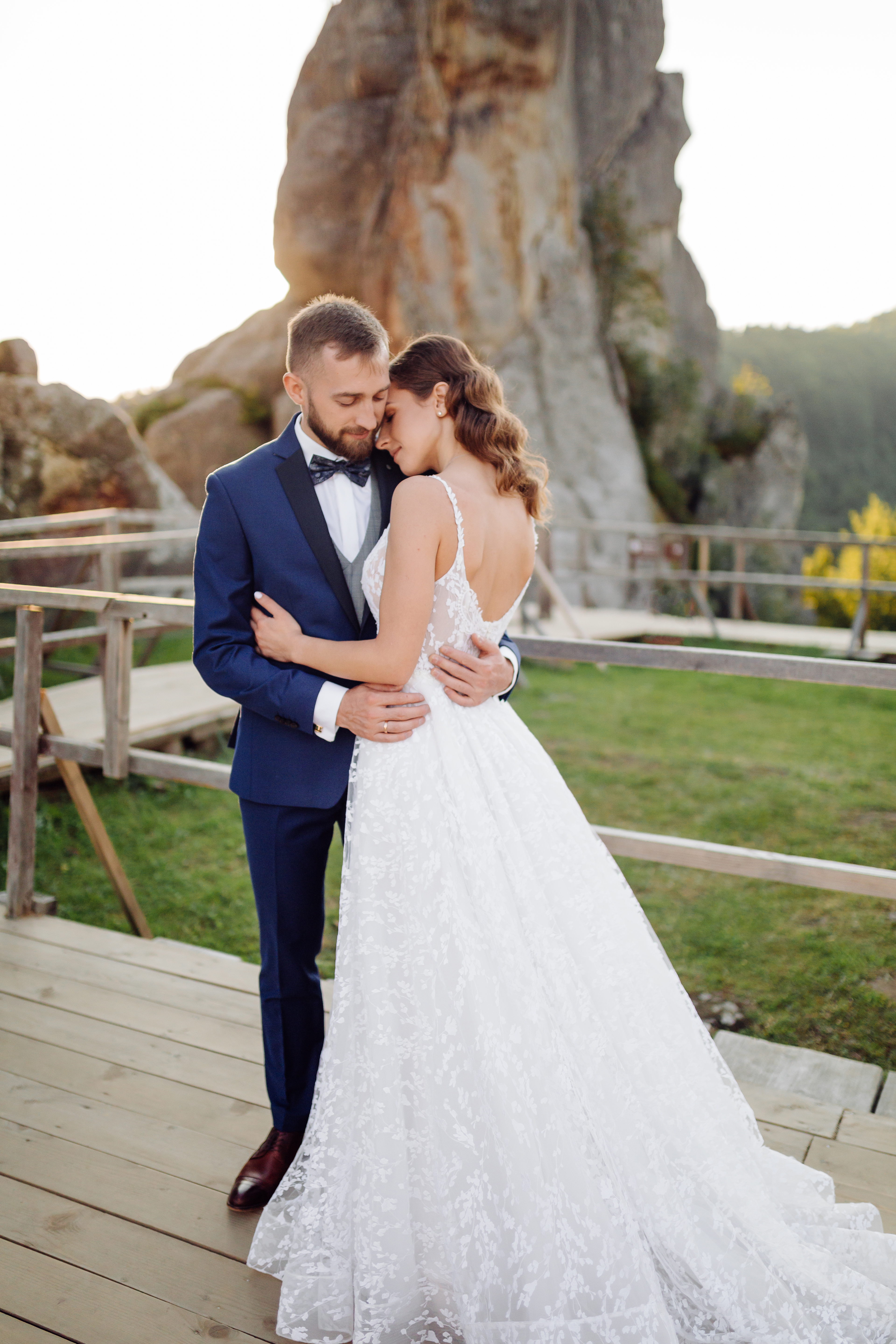 Fotos von Brautpaaren während ihrer Hochzeit in der Schweiz